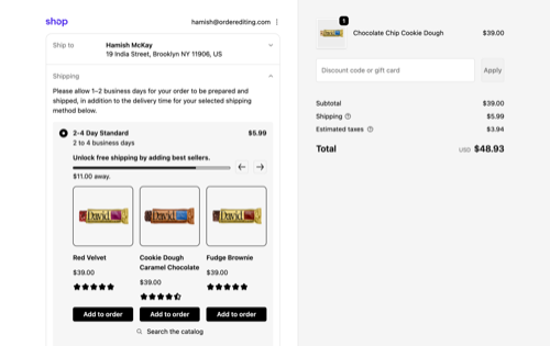 Order Editing for Shopify | Self-Service Order Editing App